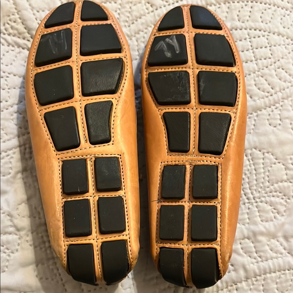 Mercanti Fiorentini Brown Penny Loafers Timeless Flats - Picture 4 of 9